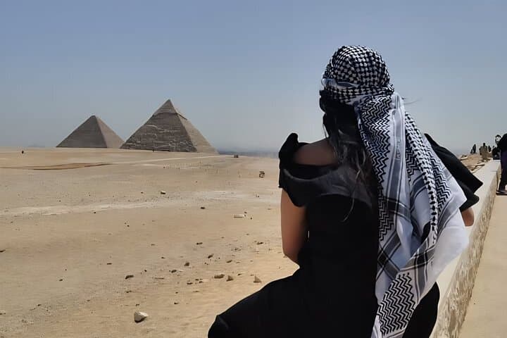 Giza Pyramids & Sphinx Guided Tour — Camel Ride, Grand Museum & Nile Walk