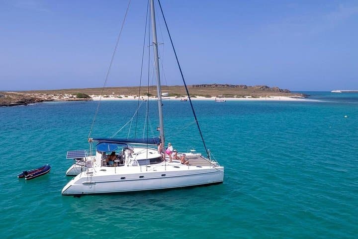 Sailing Sal Rei Bay: Catamaran Day with Onboard Meal in Boa Vista photo 3