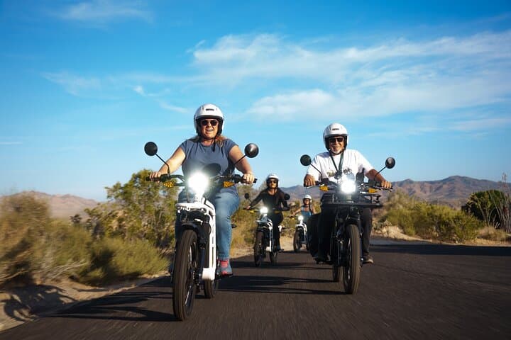Guided Electric Motorbike Tour in Joshua Tree National Park — UBCO 2x2 Adventure Ride