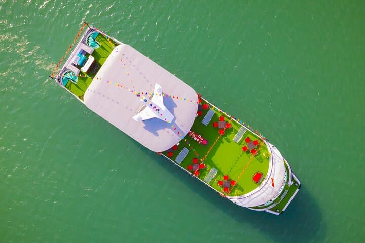Halong Bay Day Cruise: Caves, Kayaks & Sunset Party from Hanoi photo 3