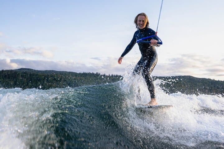 Wake Surfing and Wakeboarding on Lake Whatcom — Private Lessons & Boat Charter in Bellingham photo 2