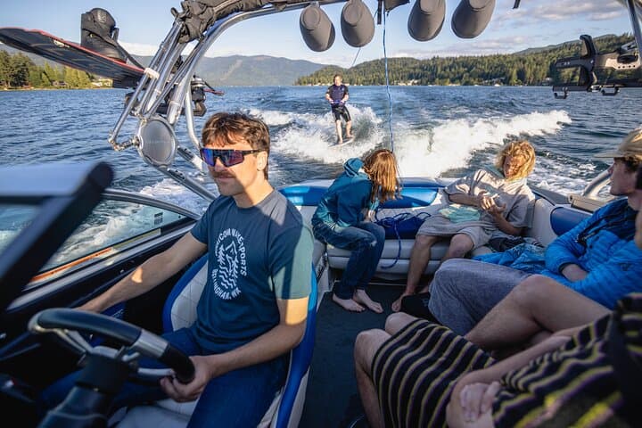 Wake Surfing and Wakeboarding on Lake Whatcom — Private Lessons & Boat Charter in Bellingham photo 4