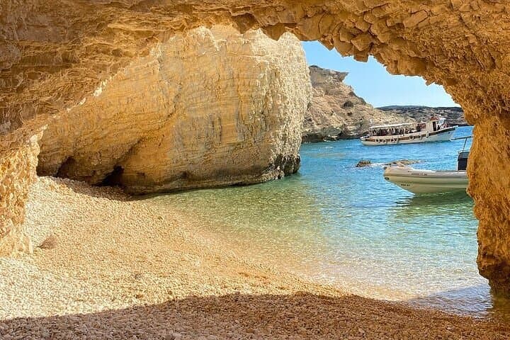 Shared RIB Boat Tour to Blue Lagoon & Monastiri Beach — Paros Small-Group Snorkel photo 2