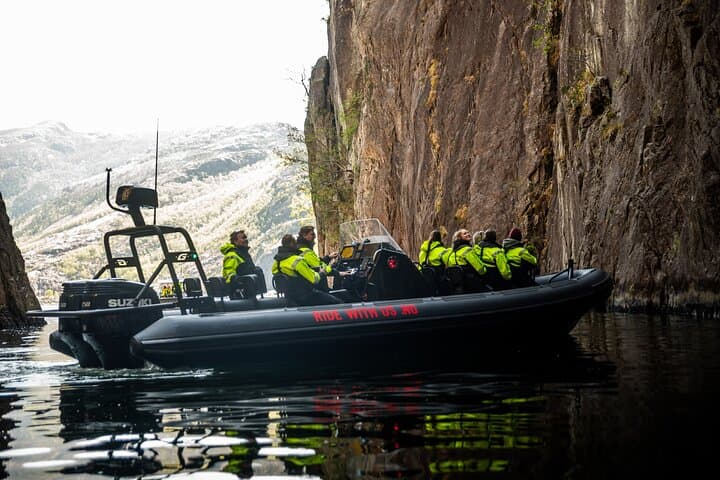 Stavanger RIB Boat Tour to Pulpit Rock, Whiskey Waterfall & Vagabond’s Cave photo 4