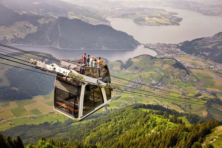 Ride the CabriO: Open-Top Cable Car to Mt Stanserhorn, Switzerland