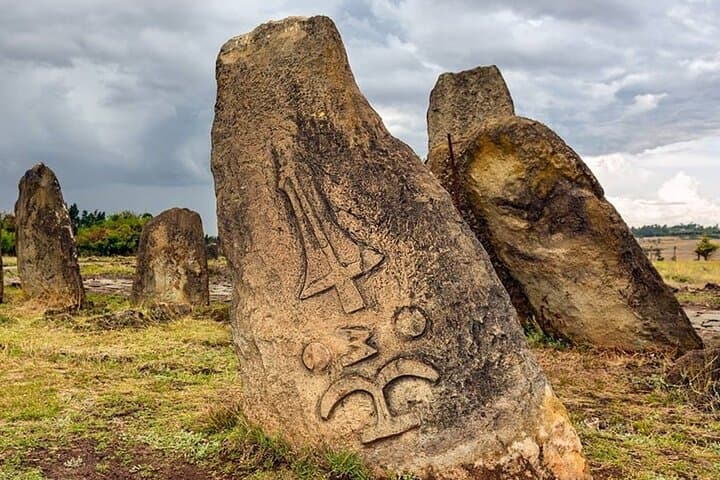 Tiya, Gurage Village & Melka Kunture Day Trip from Addis Ababa: Stelae, Enset Bread, and Prehistoric Finds