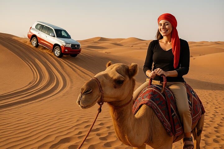 Doha Desert Safari: Quad Biking, Dune Bashing, Camel Ride & Inland Sea Visit photo 2