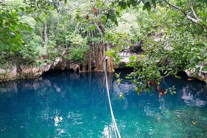 Puerto Morelos & Cenote Verde Lucero: Snorkel the Mesoamerican Reef from Cancun photo 2