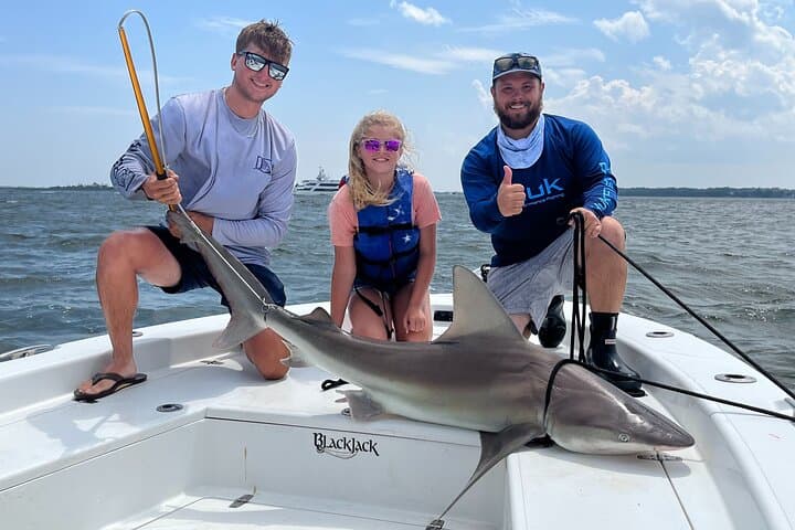 Charleston Shark Fishing Charter — 6-Hour Guided Shark Fishing in Charleston Harbor