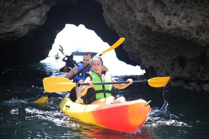 Albufeira Kayak Cave Tour: Explore Hidden Beaches & Cliff Caves photo 6