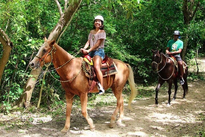 Tulum Adventure: ATV, Horseback, Cenote Swim & Zipline Day Tour