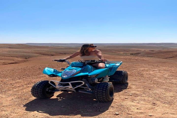 Agafay Desert Quad Adventure with Sunset Camel Ride and Dinner Show