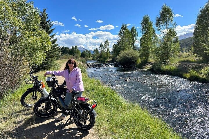 E-Bike Rentals Breckenridge to Frisco — Blue River Path Scenic Ride photo 4