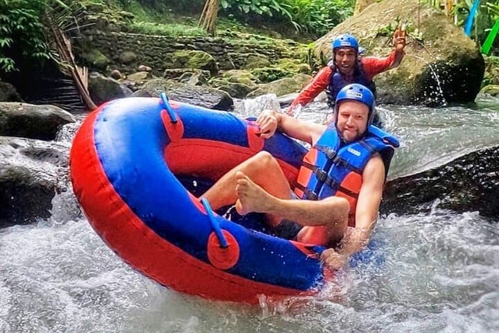 Pakerisan River Tubing Bali: Waterfall & Jungle Ride in Tampaksiring photo 2