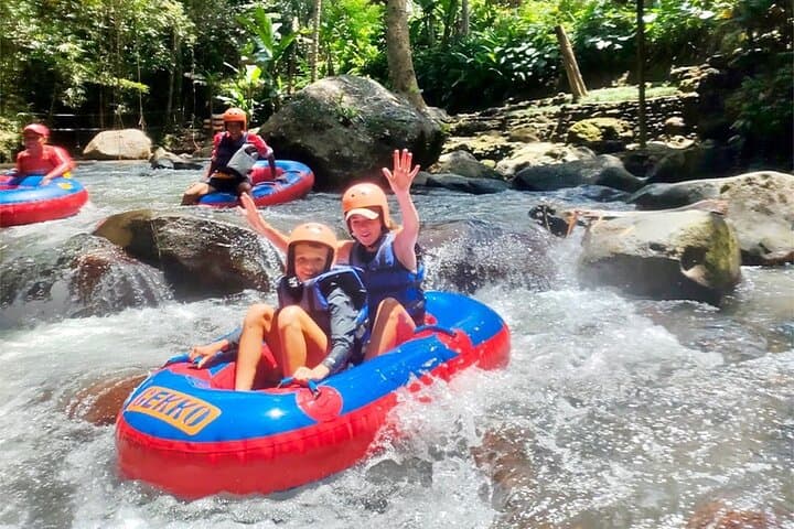 Pakerisan River Tubing Bali: Waterfall & Jungle Ride in Tampaksiring