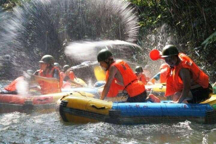 Gulong Gorge Adventure: Glass Bridge, 6km Whitewater Rafting & Karting Day Tour photo 2