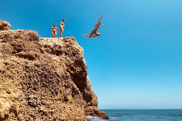 Coastal Hike and Caves from Faro: Benagil, Seven Hanging Valleys & Algar Seco photo 3