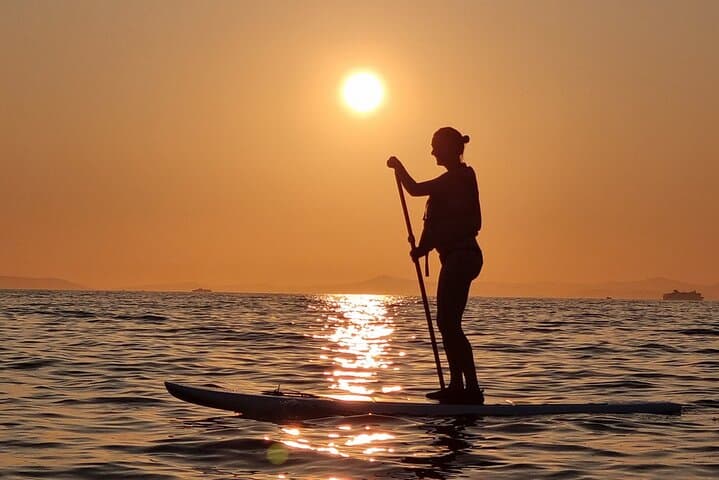 Sutivan Sunset SUP Tour: Calm Adriatic Paddle at Golden Hour photo 2