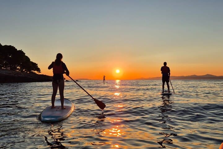 Sutivan Sunset SUP Tour: Calm Adriatic Paddle at Golden Hour photo 6
