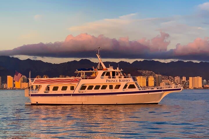 Waikiki Sunset Dinner Cruise Aboard Prince Kuhio | Honolulu Evening Cruise