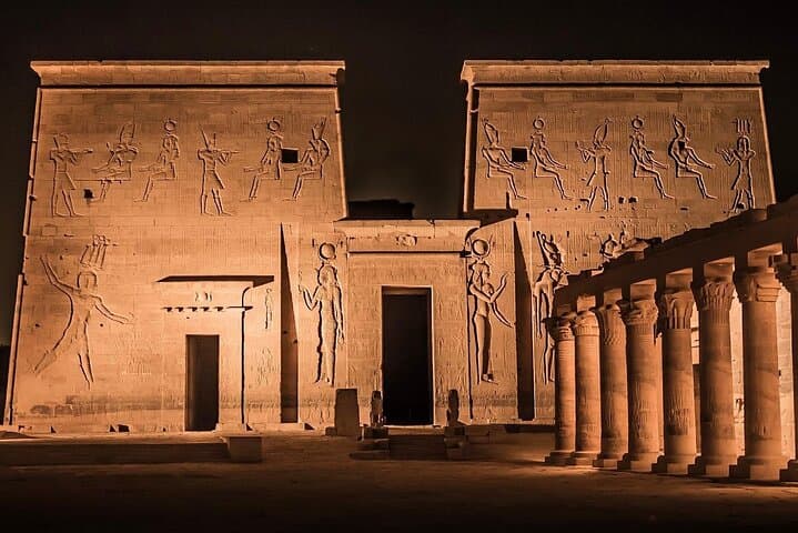 Philae Temple Sound and Light Show — Aswan Night Experience