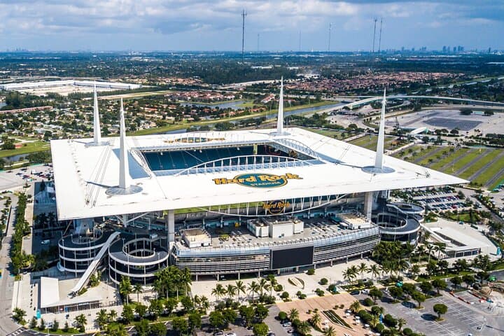 Guitar Hotel or Hard Rock Stadium Helicopter Tour — Miami / Fort Lauderdale Aerial Experience photo 2