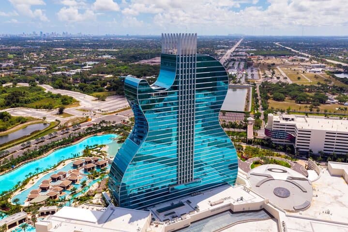 Guitar Hotel or Hard Rock Stadium Helicopter Tour — Miami / Fort Lauderdale Aerial Experience photo 4