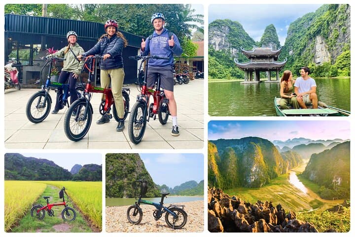 Glide Through Ninh Binh: E-Bike Tour of Tam Coc, Hoa Lu & Bai Dinh photo 1