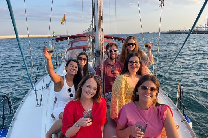 Private 2‑Hour Mediterranean Sailing Cruise from Barcelona — Swim, Sagrada Família Views & Cava photo 6