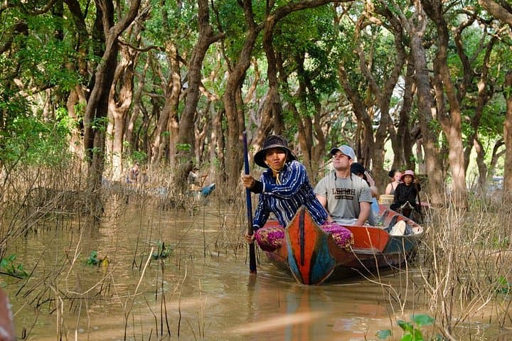 Sunset Boat Tour to Kampong Phluk on Tonlé Sap – Half-Day from Siem Reap photo 3