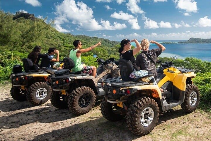 Bora Bora ATV Quad Tour — Matira Beach to Jungle Viewpoints photo 6