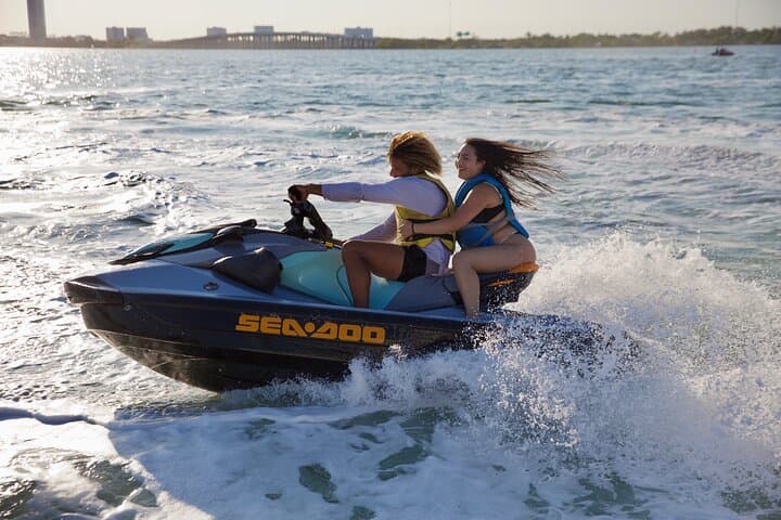 Miami Self-Drive Jet Ski Tour on Biscayne Bay — 1-Hour Seadoo with Bluetooth