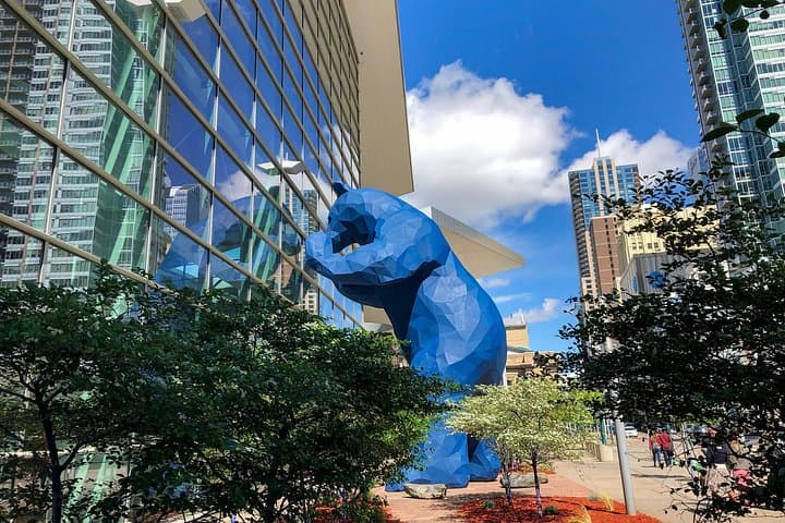 Denver Mid and Lower Downtown Walking Tour: Big Blue Bear to Union Station