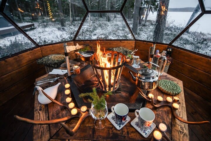 Private Glass Igloo Aurora Dinner near Rovaniemi — VIP Arctic Dream Experience photo 2
