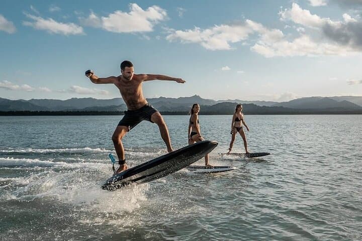 Radinn Electric Jet-Surf on Lake Ontario — Oakville Jetboard Rental photo 2