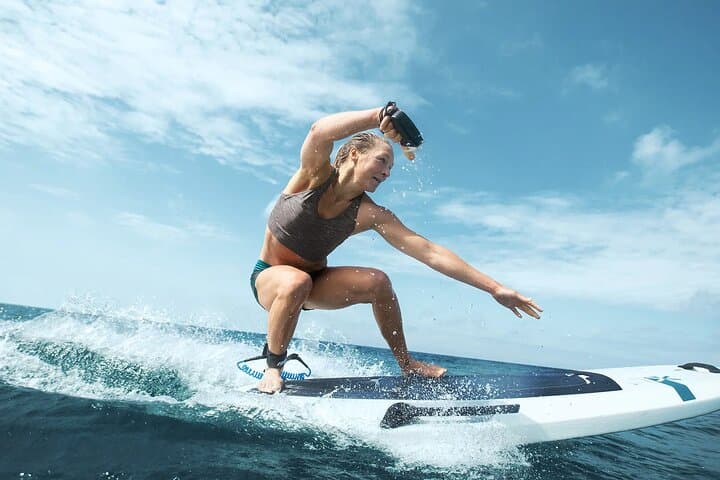 Radinn Electric Jet-Surf on Lake Ontario — Oakville Jetboard Rental photo 3