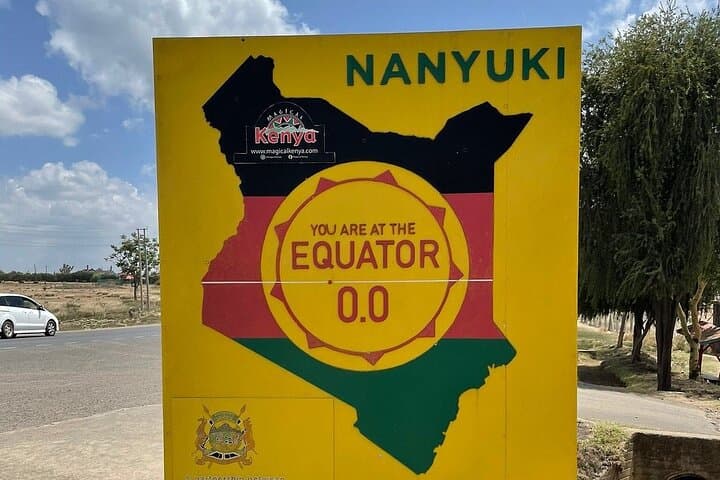 Day Trip to the Equator and Thomson's Falls from Nairobi