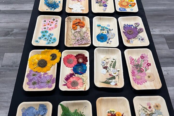 Pressed Flower Workshop in Philadelphia — Create an 8x10 Botanical Frame photo 3