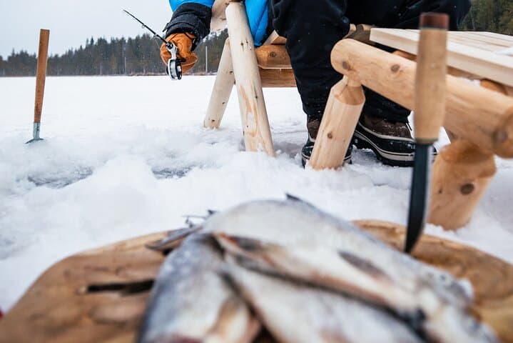 Private Ice Fishing & Igloo Lunch Near Rovaniemi — Arctic Day Tour photo 6