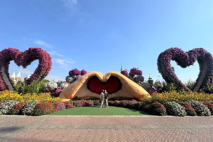 Dubai Miracle Garden & Global Village: Flowers, Pavilions and Private Transfer photo 2