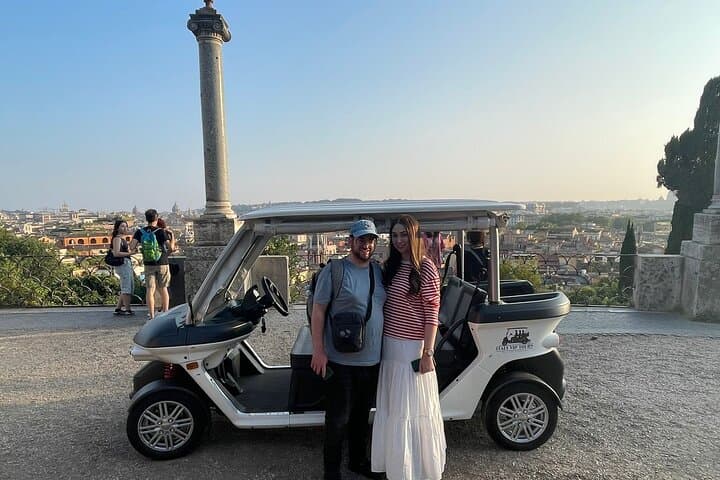 Discover Rome’s Hidden Gems by Golf Cart — Trastevere, Janiculum & Underground Churches