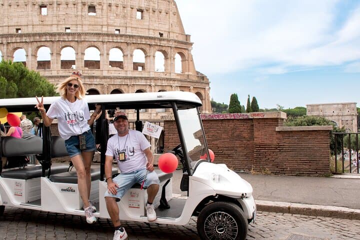 Celebrate in Style: Exclusive Luxury Golf Cart Birthday Tour in Rome photo 3