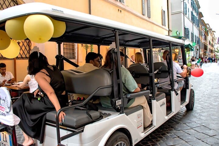 Private Luxury Golf Cart Birthday Tour in Rome: Colosseum to Trevi Fountain photo 4
