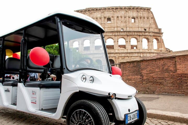 Celebrate in Style: Exclusive Luxury Golf Cart Birthday Tour in Rome