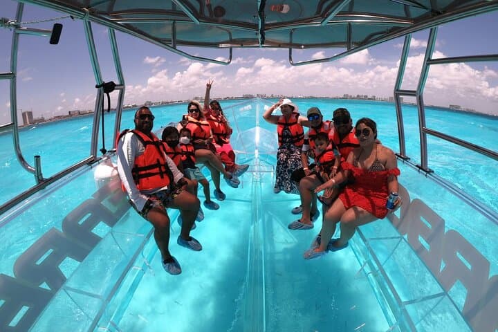 Clear Boat Tour in Cancun: See-Through Paradise & Nichupté Lagoon photo 5