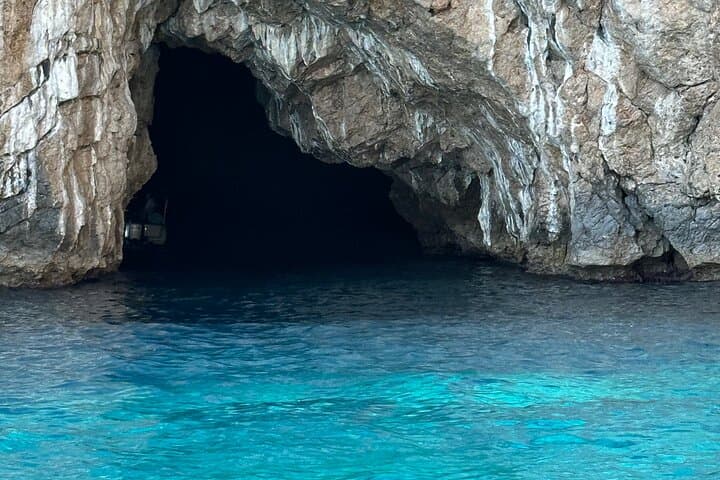 Kotor Blue Cave Private Boat Tour: Our Lady of the Rocks, Submarine Tunnels & Mamula photo 3