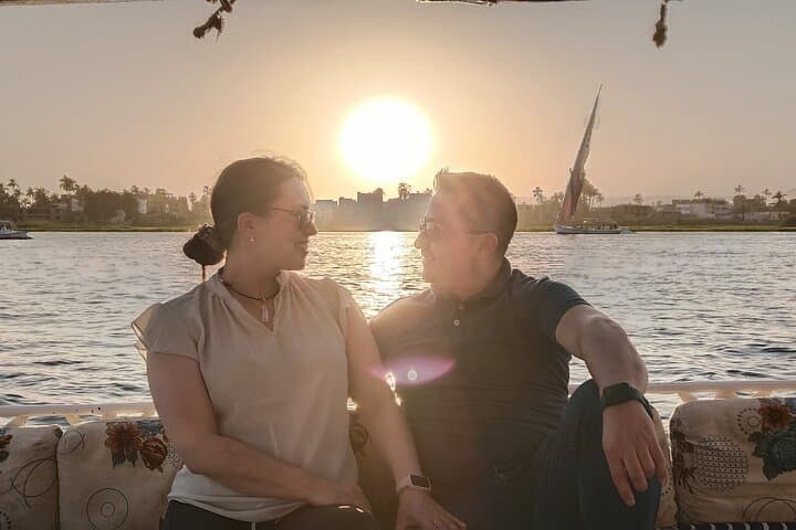 Luxor Sunset Felucca Cruise: Evening Sail on the Nile with Tea photo 3