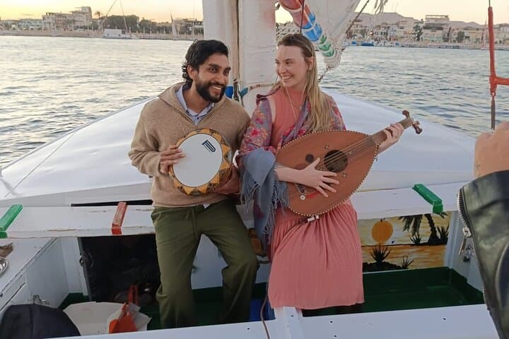 Luxor Sunset Felucca Cruise: Evening Sail on the Nile with Tea photo 1