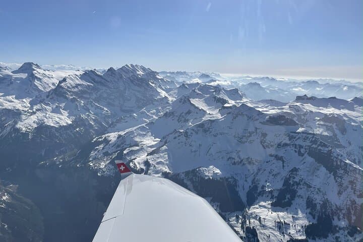 Private Plane Aerial Tour over the Swiss Alps — Jungfrau, Matterhorn & Lake Lucerne photo 2