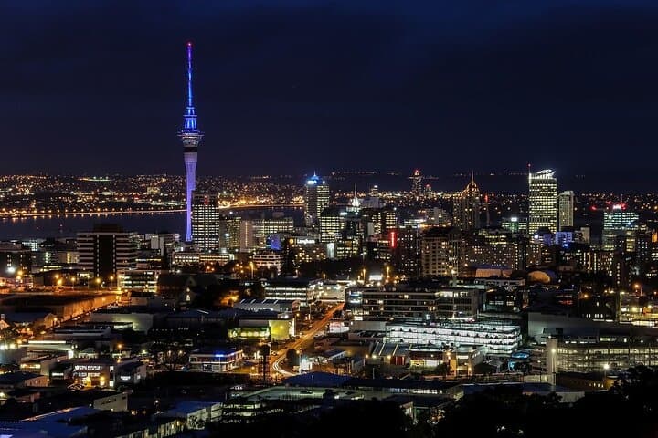 Auckland Night Views: Mount Eden Sunset, Harbour Bridge Lights & Night Market photo 4